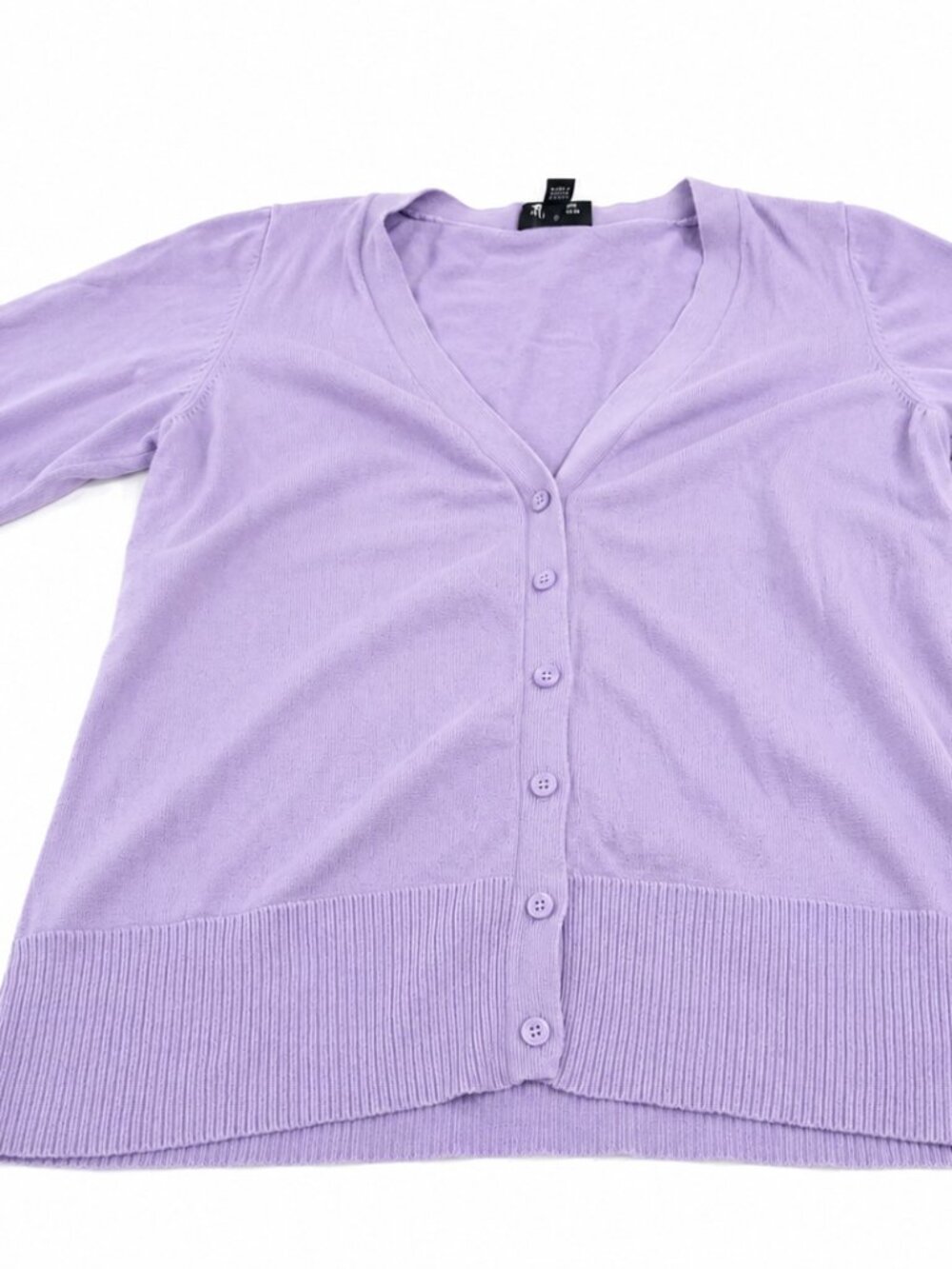 Lavender Cardigan Flat Lay Shot | AB Studio For Women| Size XL